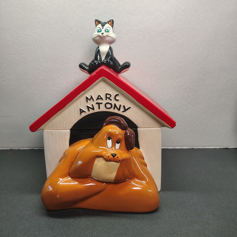 Rare Warner Bros Cookie Jar Looney Tunes Marc Antony Vintage 1995